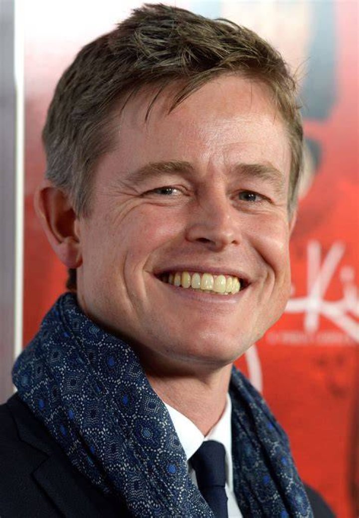 Caspar Phillipson wearing muffler