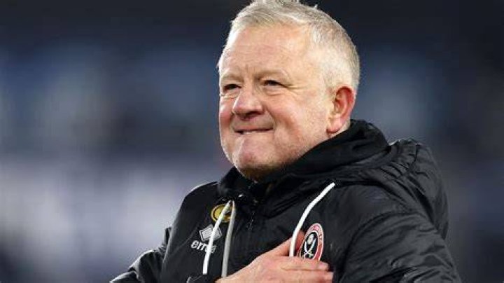 Chris playing for Sheffield United.