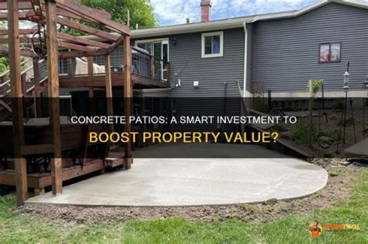 Does a patio increase property value?