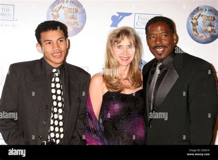 Ernie Hudson and his first wife Jeannie Moore.
