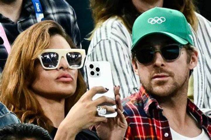 Eva Mendes and her partner Ryan Gosling at the International Film Festival