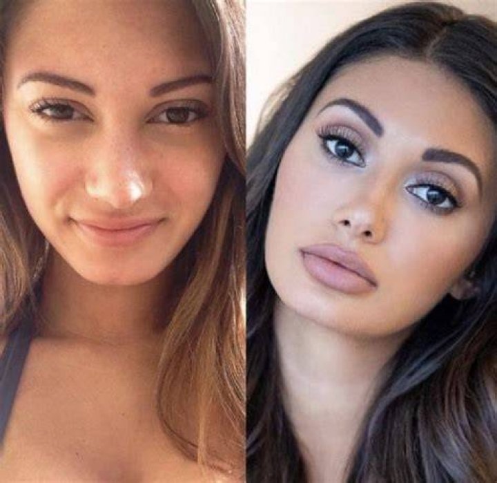 Francesca Farago before and after pic