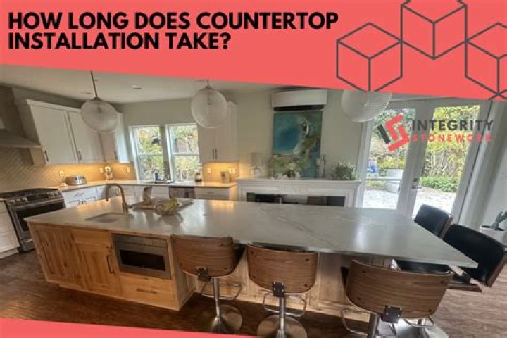 How long does counter installation take?