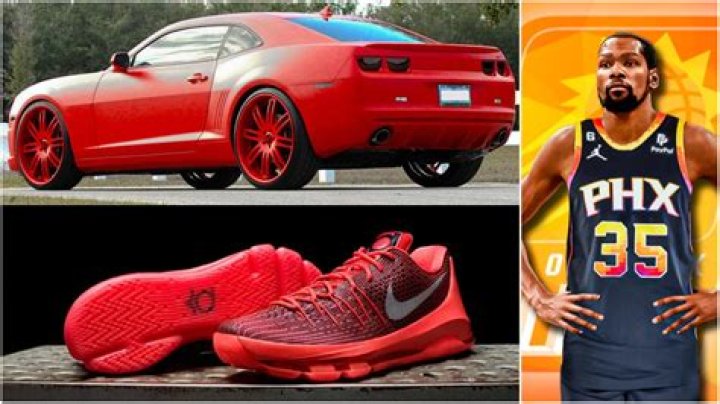 kevin durant red camaro ss
