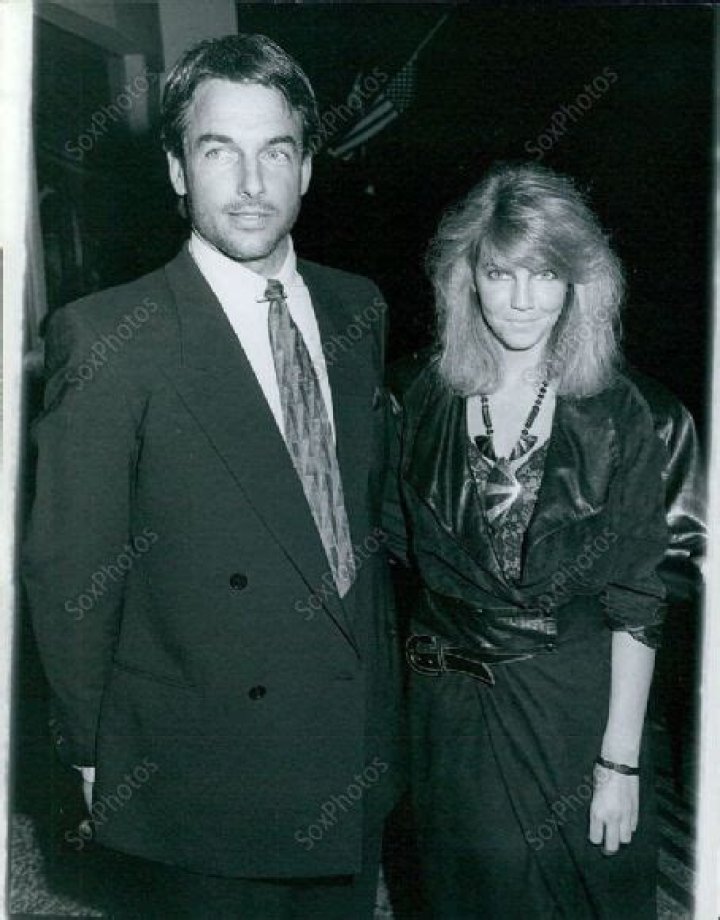 Mark Harmon and Heather Locklear during the mid-1980s