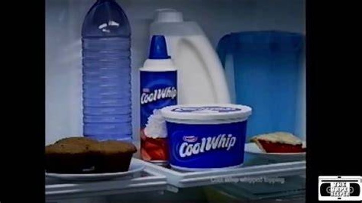 on Cool Whip Commercial As A Kid