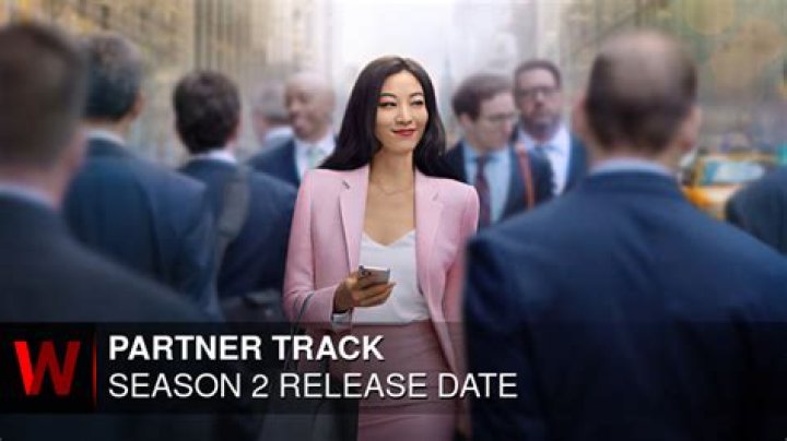Partner Track. (L to R) Dominic Sherwood as Jeff Murphy, Arden Cho as Ingrid Yun in episode 101 of Partner Track. Cr. Vanessa Clifton/Netflix © 2022 Partner Track. (L to R) Dominic Sherwood as Jeff Murphy, Arden Cho as Ingrid Yun in episode 101 of Partner Track. Cr. Vanessa Clifton/Netflix © 2022