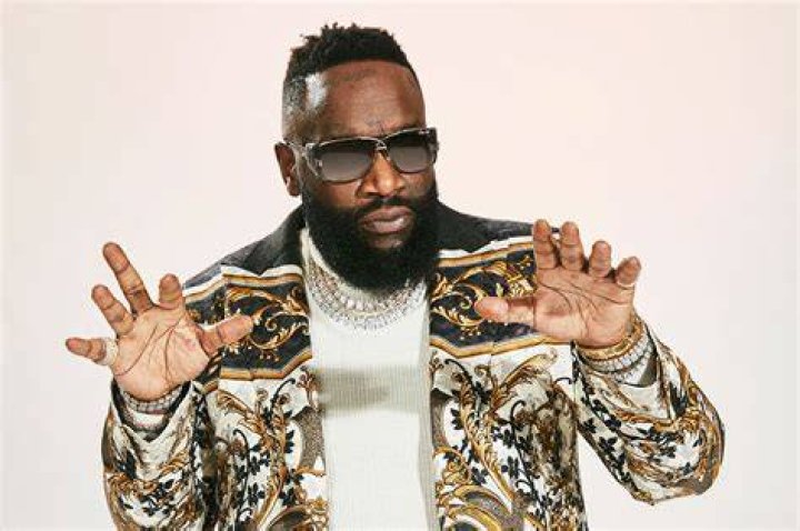 Rick Ross' pet Three Pitbulls