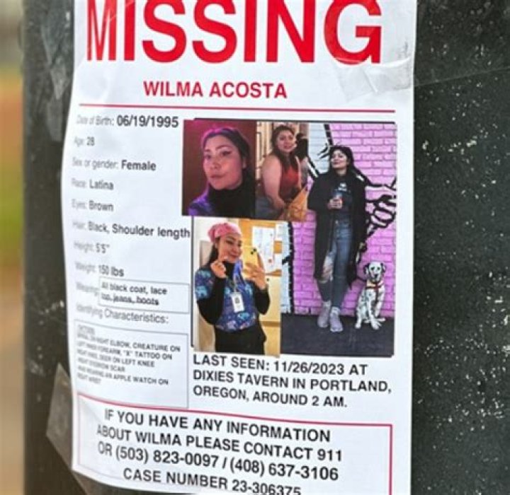 Wilma Acosta Missing